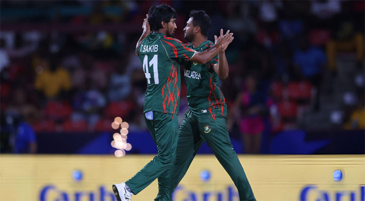 নেপালকে হারিয়ে  সুপার এইটে বাংলাদেশ